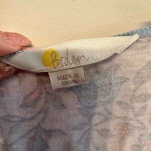 Boden Pink and Blue Floral Wrap Maxi Dress Size 10